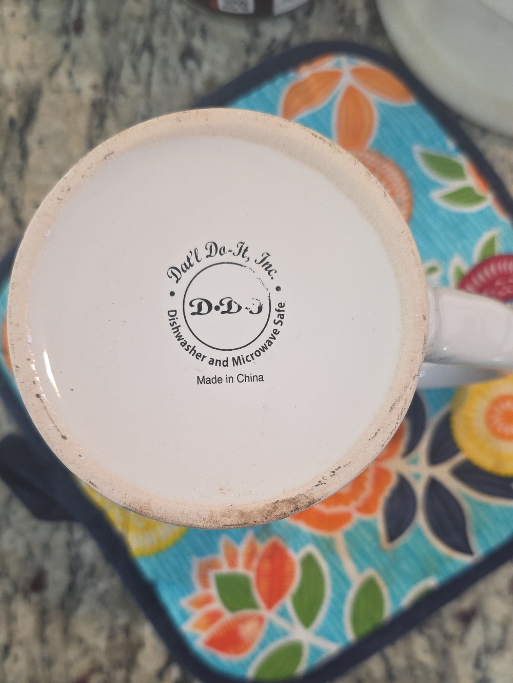 Hanging with My Gnomies White Holiday Ceramic Coffee Mug - Picture 2 of 4